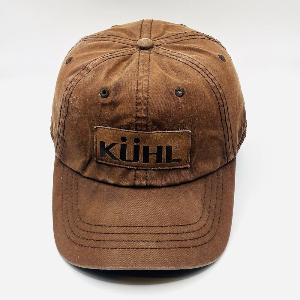 KÜHL The Outlaw Waxed Cotton Adjustable Baseball Cap Men's One Size Classic - Picture 3 of 5